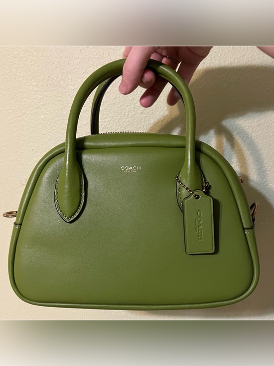 Coach Handbags - RARE Coach Lime Green Borough Bag!